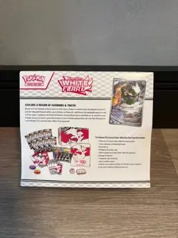 Brand New Sealed Pokemon TCG White Flare ETB - Image 2