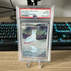 Dewgong 097/094 Illustration Rare - Phantasmal Flames - Pokemon TCG - PSA 10 - Image 1