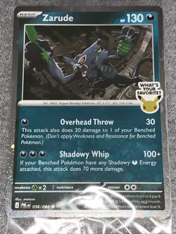 Pokemon Zarude 056/084 Sealed GameStop Promo Pitch Black Sealed FreeShipping🇨🇦 - Image 3