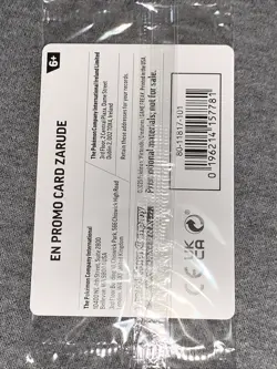 Pokemon Zarude 056/084 Sealed GameStop Promo Pitch Black Sealed FreeShipping🇨🇦 - Image 4