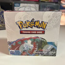 Pokemon TCG Paradox Rift Booster Box New Sealed Scarlet & Violet Era Small Tear - Image 1