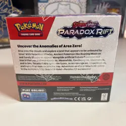 Pokemon TCG Paradox Rift Booster Box New Sealed Scarlet & Violet Era Small Tear - Image 3