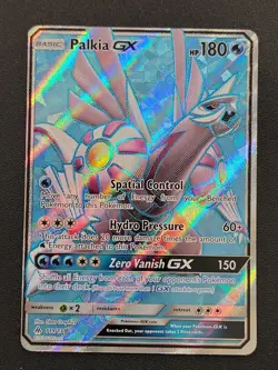 Palkia GX 119/131 SM Forbidden Light Ultra Rare Full Art Holo Eng 2018 HP 180 - Image 1