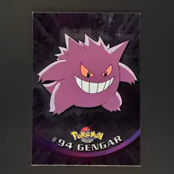 topps Pokemon TV Animation Edition Series 2 Holo Foil #94 Gengar - Image 1