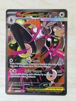 Pokemon TCG Mega Lopunny Ex 128/094 Phantasmal Flames SIR NM - Image 1