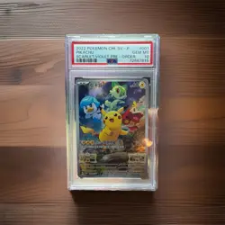 Pokemon TCG Pikachu SV-P Promo (Chinese) Holo #001 Scarlet/Violet PSA 10 - Image 1