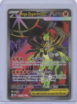 Pokemon TCG Mega Zygarde ex Holo Ultra Rare ME03: Perfect Order 104/088 NM - Image 1