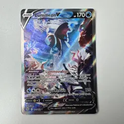 Pokemon TCG Lumineon V (Alternate Full Art) 156/172 Swsh09: Brilliant Stars Holo - Image 1