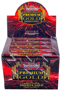 Yu-Gi-Oh Premium Gold Infinite Booster Box Display Factory Sealed 1st Ed. - Image 2