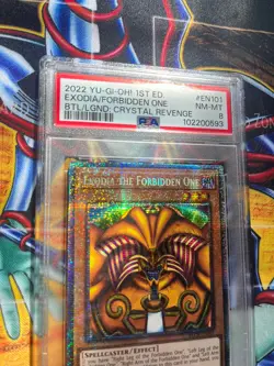 Yu-Gi-Oh PSA 8 Exodia the Forbidden One Starlight Rare 1st Ed BLCR-EN101 - Image 3