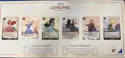 IN HAND- Disney Lorcana Curator's Collection Heroines. SEALED BOX - Image 3