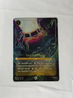 ENCHANTED - Disney Lorcana Whispers - The Black Cauldron - 225/204 - ENCHANTED - Image 1