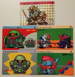 Gundam Carddass Amada Trading Card Vintage 1990s Good - Image 1