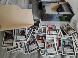 * STAR TREK * CUSTOMIZABLE CARD GAME 1995 - THE NEXT GENERATION ~ 2,600 CARDS - Image 2
