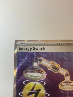 Energy Switch Trainer 107/084 Pitch Black English Pokemon Card NM/M - Image 2