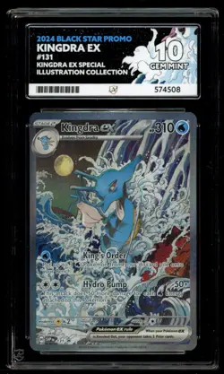 Kingdra EX 131 ACE 10 PROMO POKEMON CARD - Image 1