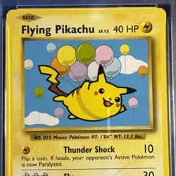 2016 Flying Pikachu Pokemon XY Evolutions Graded Card PSA 10 - Image 3