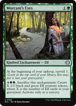 NM Morcant's Eyes, MTG, Lorwyn Eclipsed, Magic the Gathering, 185 - Image 1