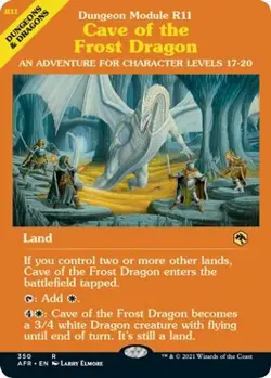 Cave of the Frost Dragon (Dungeon Module) - 350 / English / Near Mint MTG - Image 1