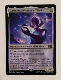 1x Galactus, Devourer of Worlds MTG - Commander: Marvel Super Heroes - NM-Mint - Image 1