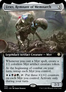 undefined - Urtet, Remnant of Memnarch (Extended Art) - 42 / NM / undefined MTG - Image 1