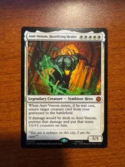 Anti-Venom, Horrifying Healer - 1 - SPM - NM - MTG Magic the Gathering - Image 1