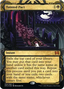 Foil - Tainted Pact (Foil Etched) - 33 / LP / English MTG - Image 1