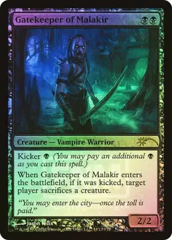 MTG - Gatekeeper of Malakir - Foil - FNM Promo - Magic the Gathering - Image 1