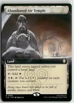 Abandoned Air Temple Extended Art Avatar The Last Airbender MTG NM - Image 1