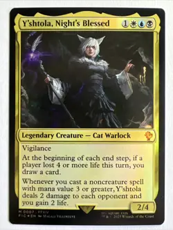 Y'shtola, Night's Blessed Mtg NM Foil Commander Final Fantasy Magic - Image 1