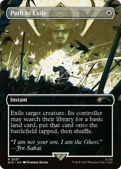 1x Path to Exile ~~ Borderless (2227) NM-Mint, English Secret Lair MTG Magic - Image 1