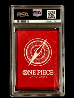 2022 One Piece Monkey D. Luffy Errata #ST01-001 PSA 10 GEM MINT - Image 2