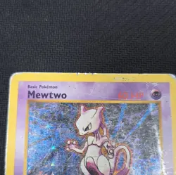 Mewtwo 10/102 Base Set Shadowless Holo Rare Holo Pokemon TCG HP - Image 4
