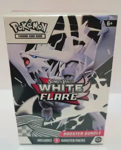 Pokemon Scarlet And Violet White Flare Booster Bundle Box New Factory Sealed US - Image 1