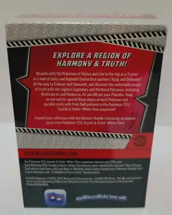 Pokemon Scarlet And Violet White Flare Booster Bundle Box New Factory Sealed US - Image 2