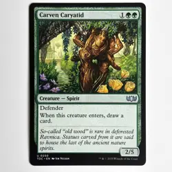 CARVEN CARYATID MTG TDC - CARTE MAGIC THE GATHERING EN NEUF - Image 1