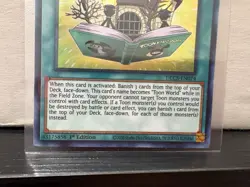 Yugioh - Toon Kingdom - 1st Edition Ultra Rare Holographic Card - Image 3