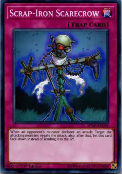 Scrap-Iron Scarecrow SPWA-EN058 Super Rare Spirit Warriors Yu-Gi-Oh LP - Image 1