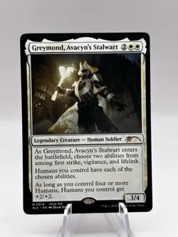 Greymond, Avacyn's Stalwart 0018 Universes Within SLX MTG NM - Image 1