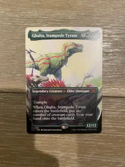 🔮 MTG: Ghalta, Stampede Tyrant (Borderless) The Lost Caverns of Ixalan Regular - Image 1