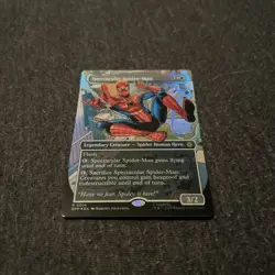 MTG Marvel Spider-Man, Spectacular Spider-Man - Borderless Foil - Image 1