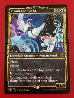 1x Errant and Giada | Showcase | March of the Machine | MTG Magic Cards - Image 1