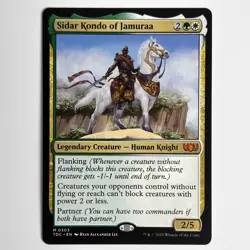 SIDAR KONDO OF JAMURAA MTG TDC - CARTE MAGIC THE GATHERING EN NEUF - Image 1