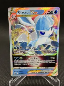 Glaceon VSTAR SWSH197 Holo Promo Sword & Shield Promo Pokemon NM - Image 1