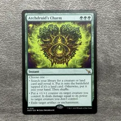 Archdruid's Charm - Murders at Karlov Manor (MKM) #151 NM Non-Foil MTG - Image 1