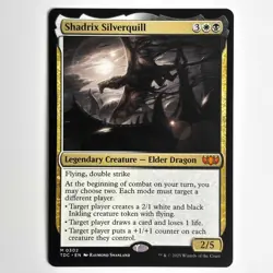SHADRIX SILVERQUILL MTG TDC - CARTE MAGIC THE GATHERING EN NEUF - Image 1