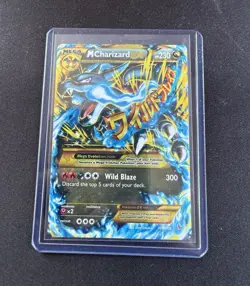Pokemon M Charizard EX 108/106 XY Flashfire Secret Rare Full Art Holo (Damaged) - Image 1