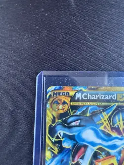 Pokemon M Charizard EX 108/106 XY Flashfire Secret Rare Full Art Holo (Damaged) - Image 4