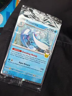 Pokemon Primarina 020 Pitch Black Boxlunch Cosmos Promo Barnes & Noble Hot Topic - Image 1