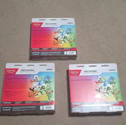 Pokemon TCG First Partner Illustration Collection Series 2 Sealed Lot Of 3 - Image 3
